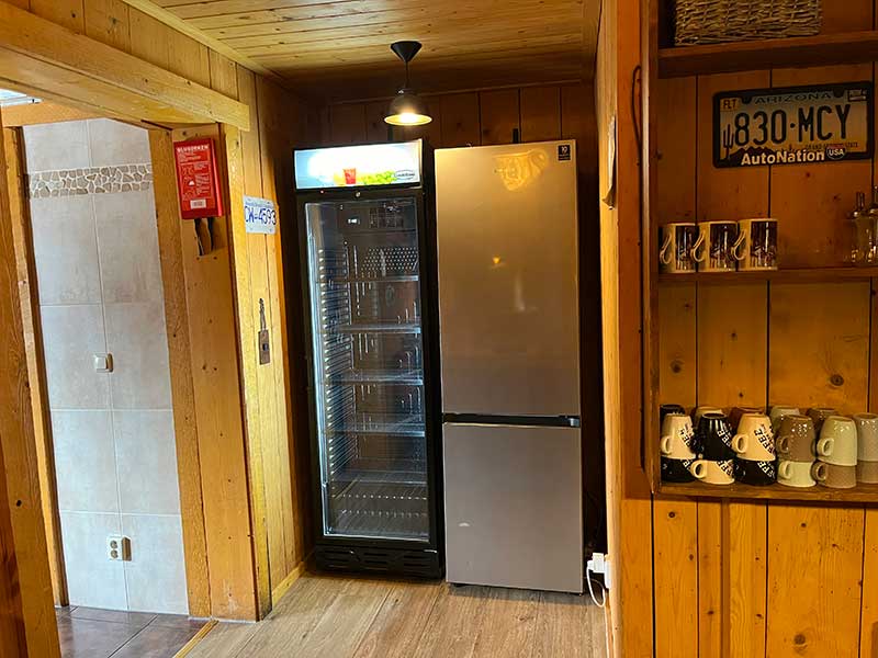 koelkasten groepsaccommodatie melody ranch